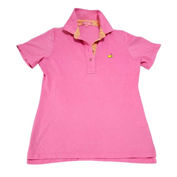 Magnolia Lane Collection Womens Pink Polo Shirt Short Sleeve Collared Size‎ M - Picture 1 of 10